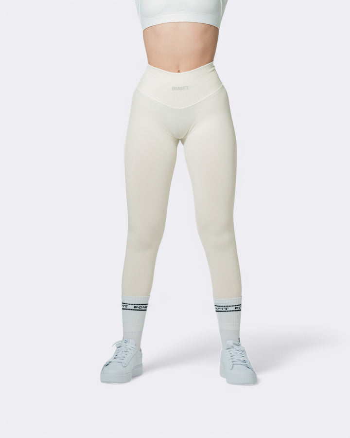 Oasis Leggings Push Up - Panna