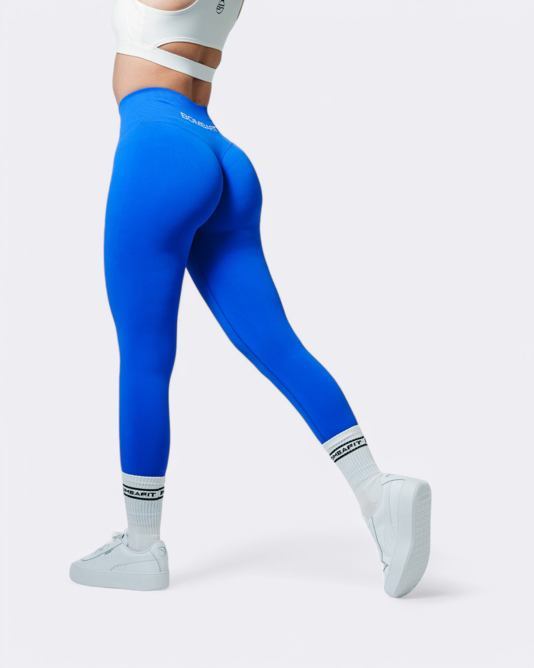 Oasis Leggings Push Up - Blu Elettrico