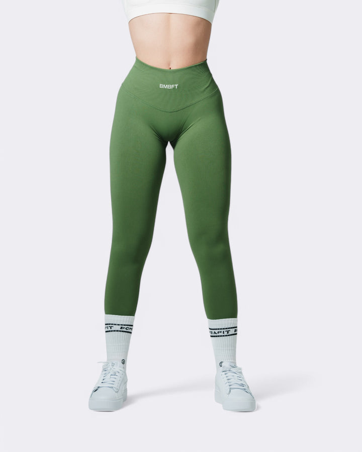 Oasis Leggings Push Up - Verde Militare