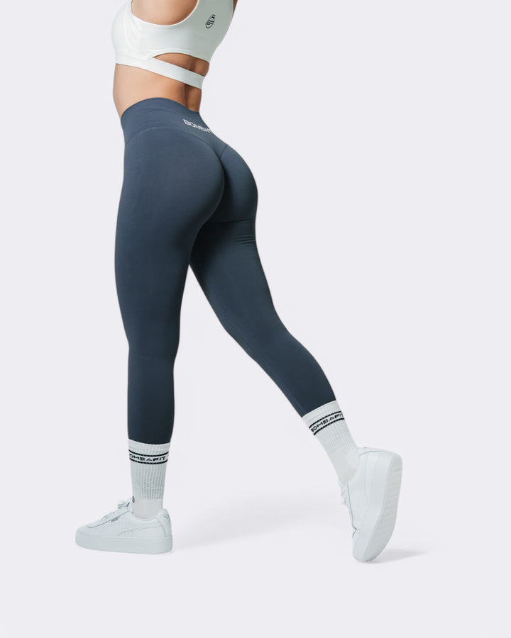 Oasis Leggings Push Up - Acciaio