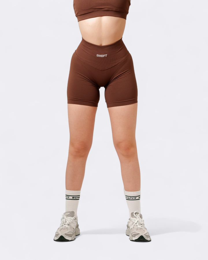 Oasis Shorts Leggings - Marrone