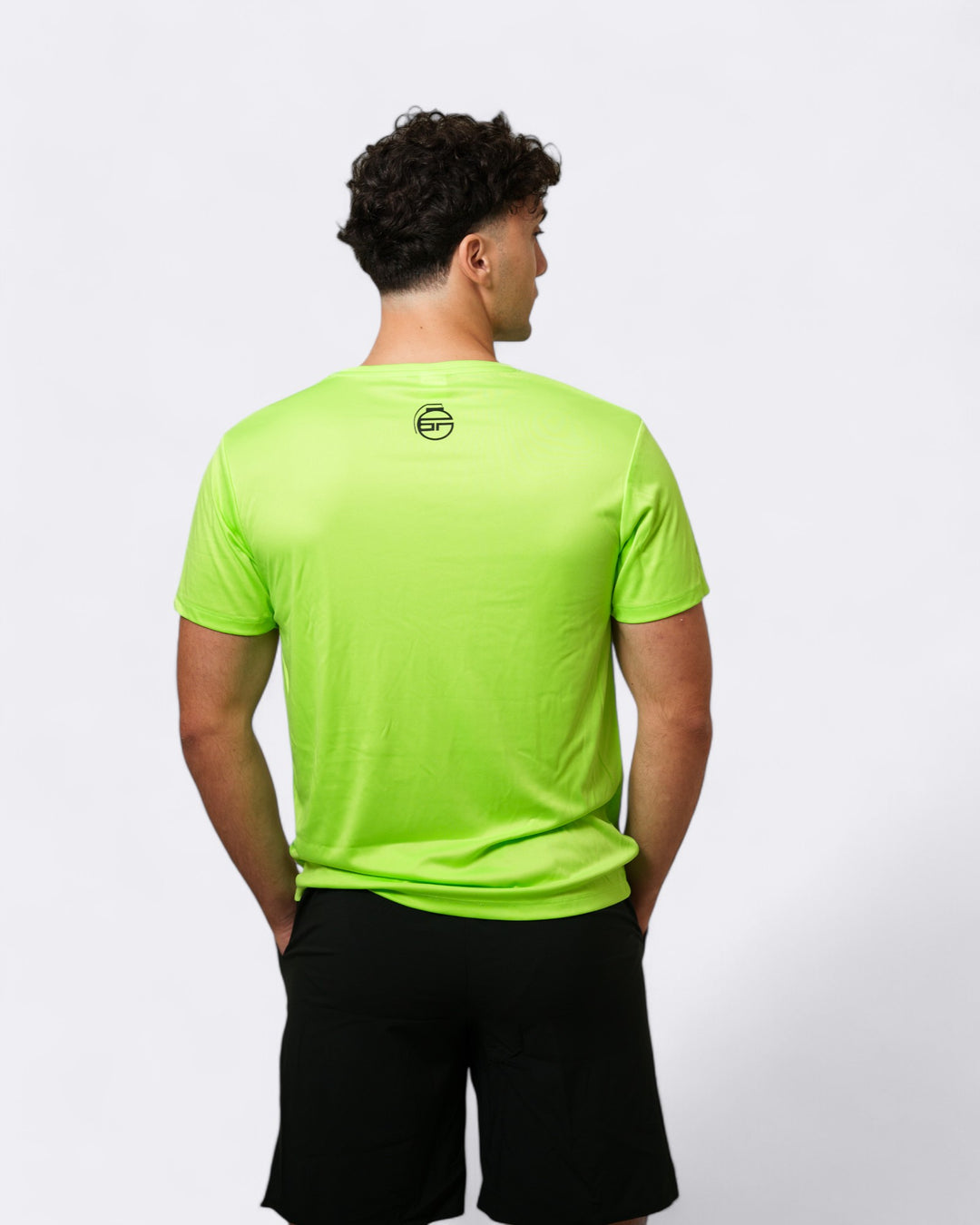 Plain T-shirt - Fluorescent Green