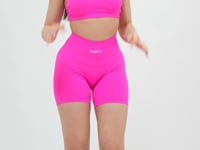 Top Dream e Oasis shorts leggings - Fucsia