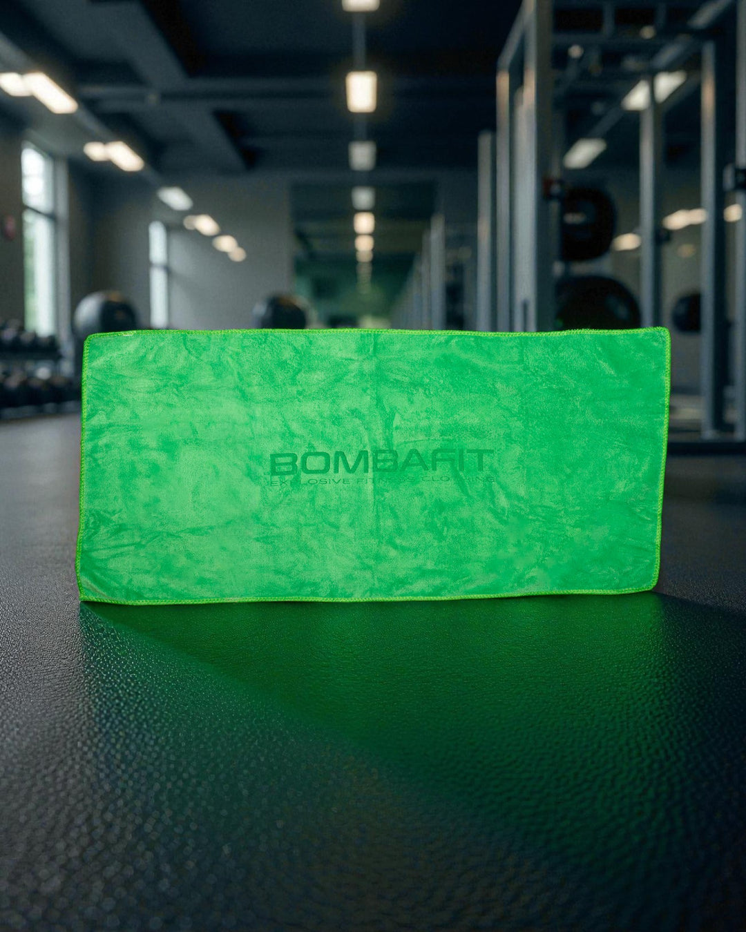 Bombafit Asciugamano da Palestra - Verde