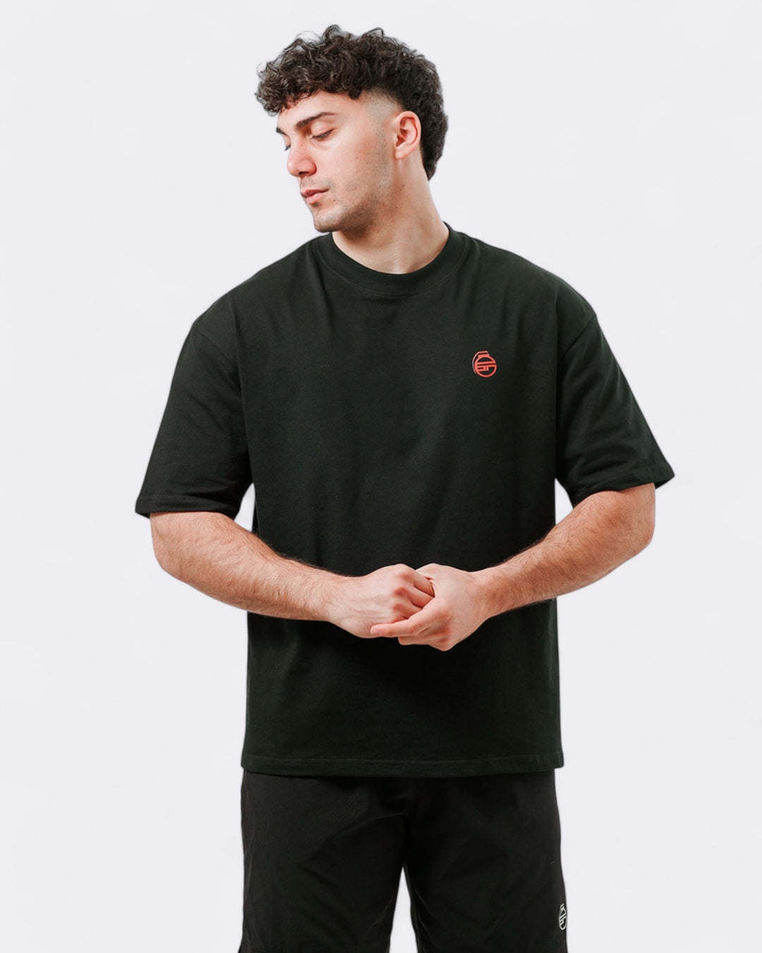 Zeus Oversized T-Shirt - Black