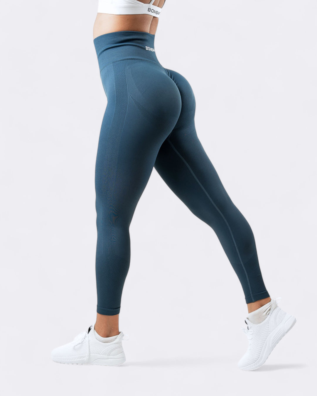 Sweet leggings push up - Blu Scuro