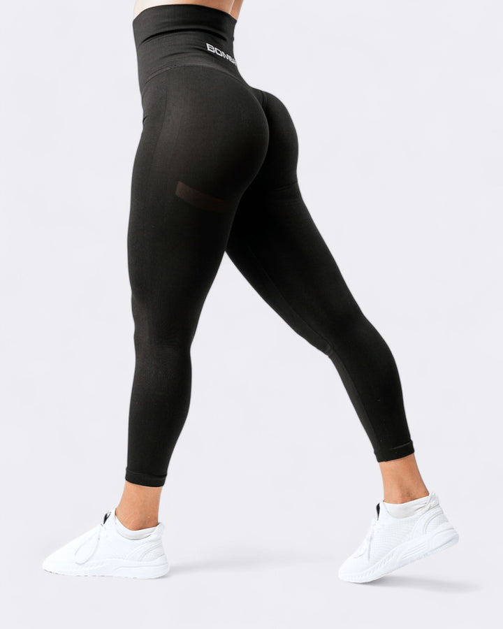 Pump it leggings Push up - Nero