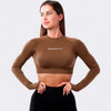 Basic Long Top - Marrone