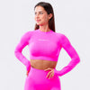 Basic Long Top - Rosa Shock