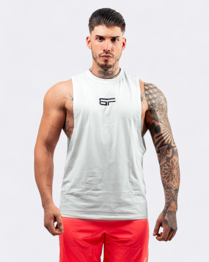 Elemental Men's Tank Top - White