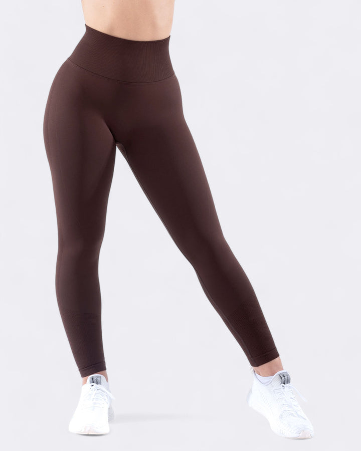 Sweet leggings push up - Marrone