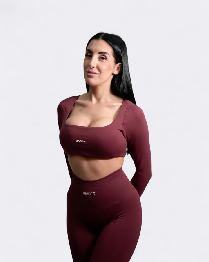Elevate Long Sleeve - Bordeaux