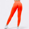 Energy push up leggings - Fluo Orange