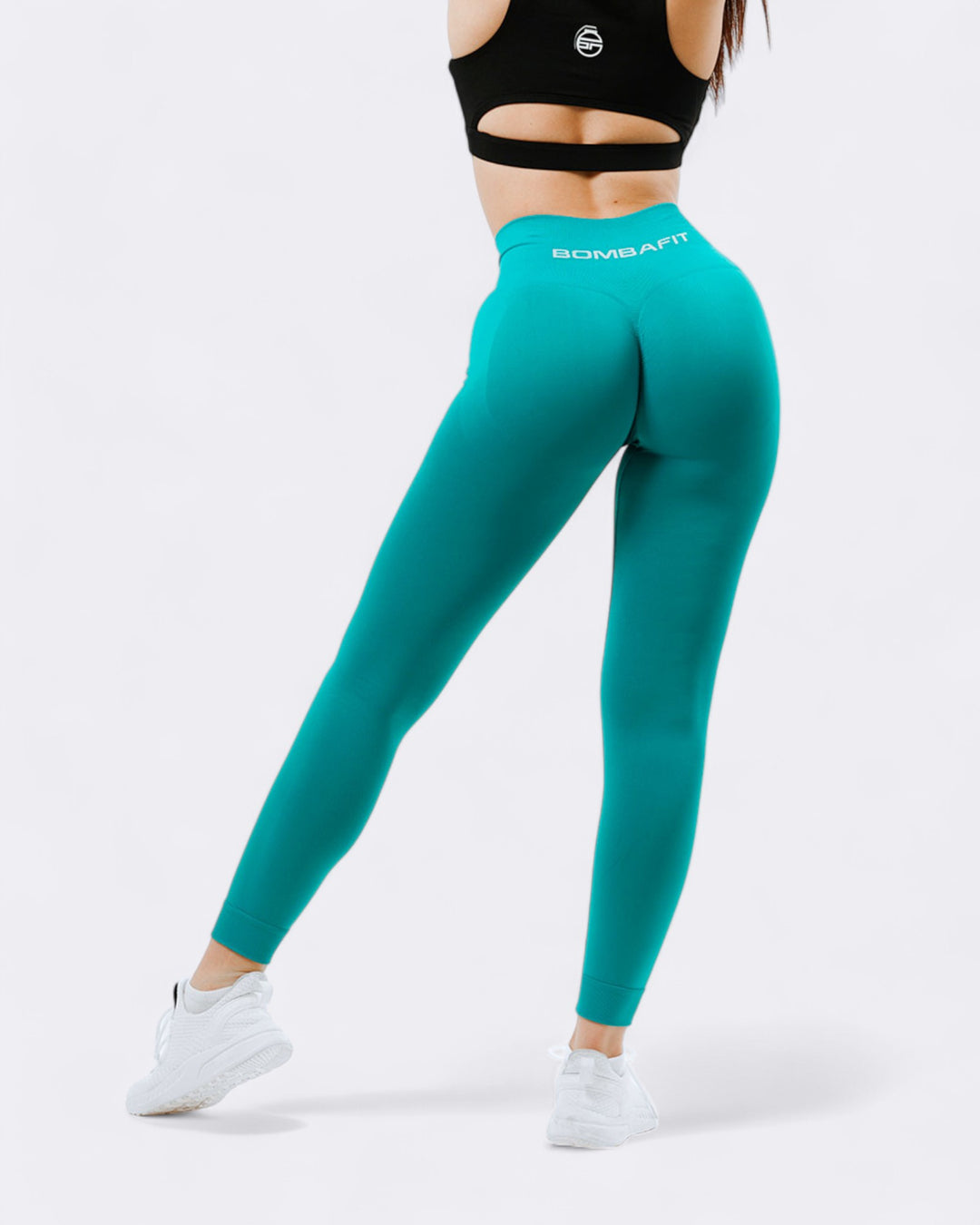 Energy leggings push up - Petrolio