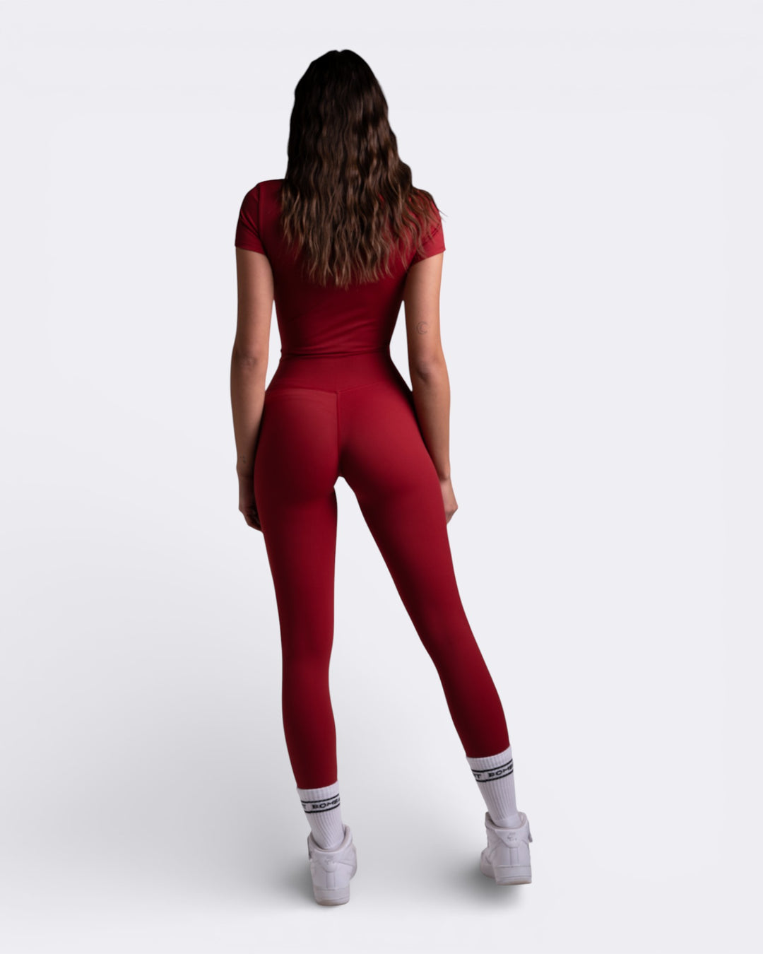 Leggings Hush - Rosso Scarlet