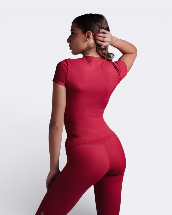 Hush T-Shirt - Scarlet Red