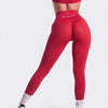 Oasis High Band Leggings Push Up - Rosso Aurora