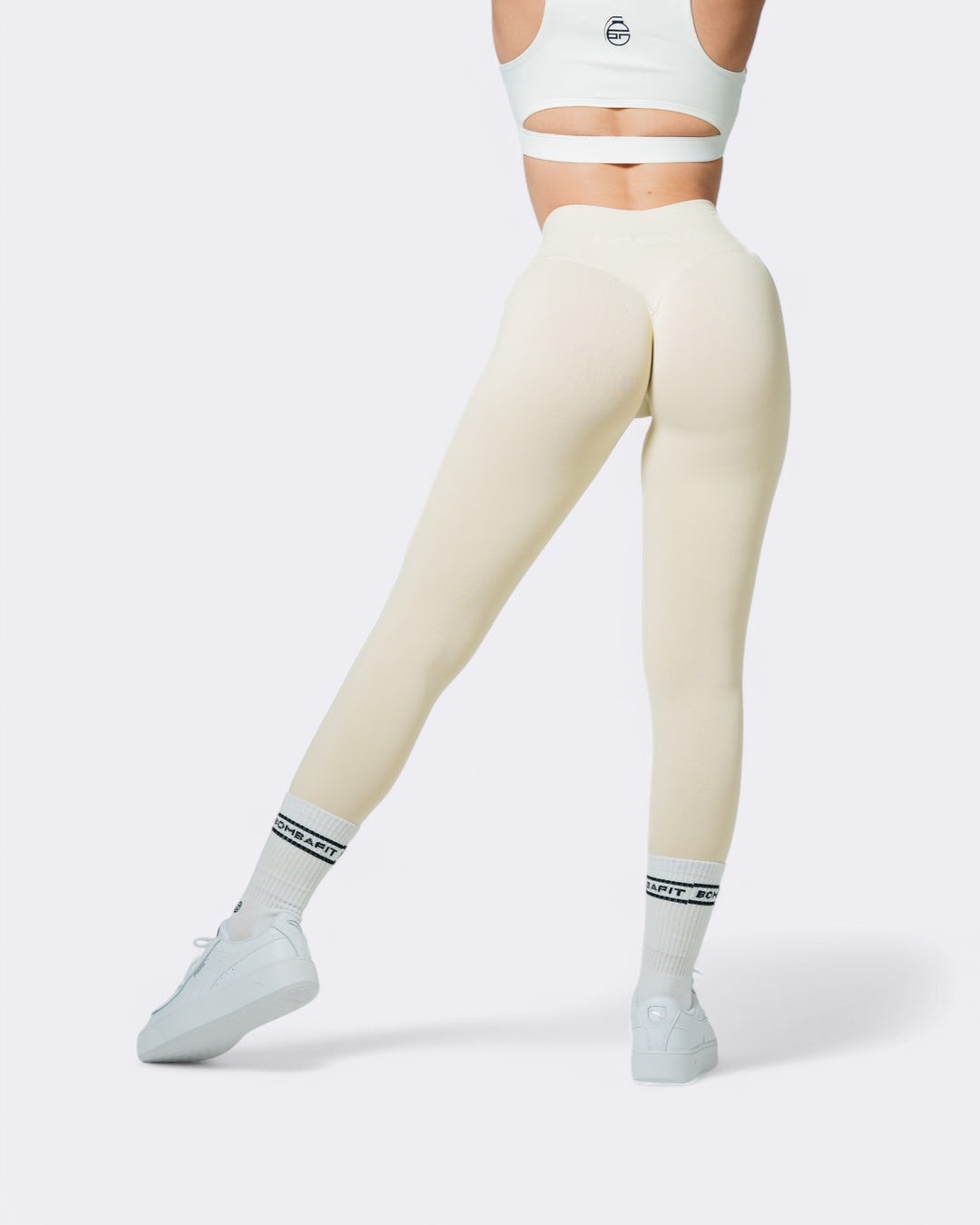 Oasis Leggings Push Up - Beige