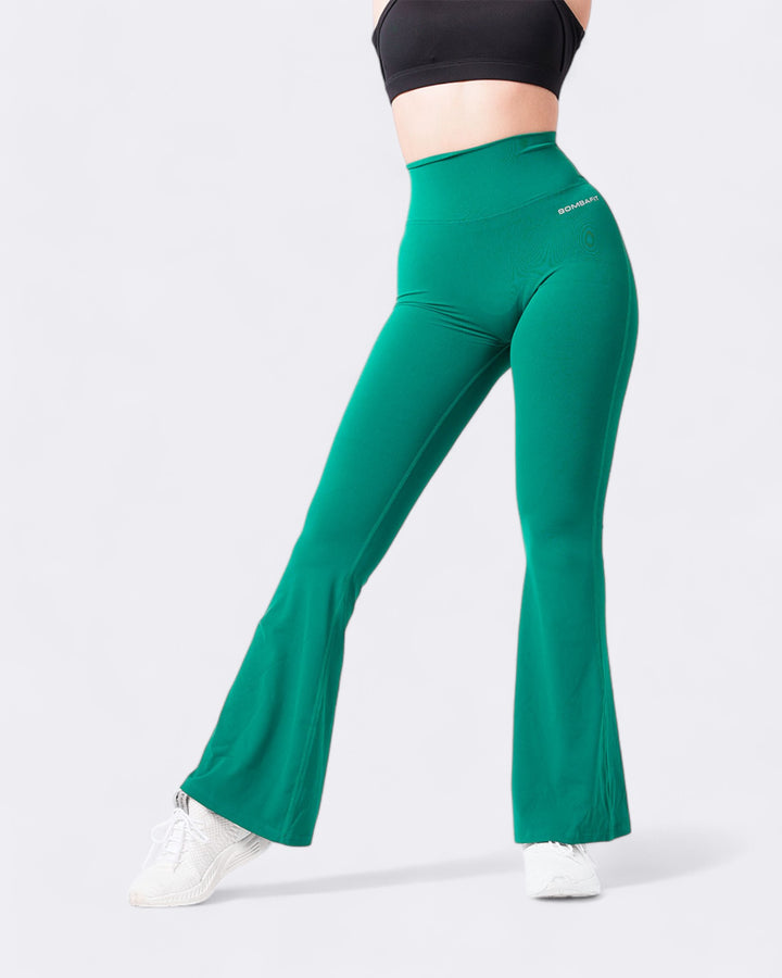 Palace Leggings Push Up - Verde Scuro