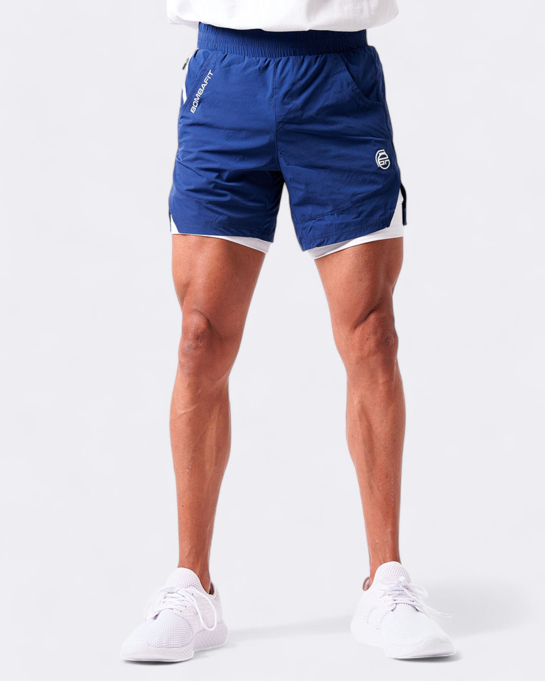 Pantaloncino Training Uomo - Blu