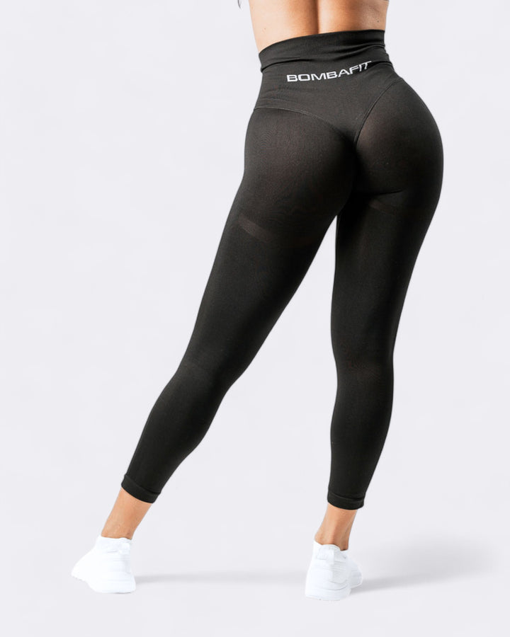 Pump it leggings Push up - Nero