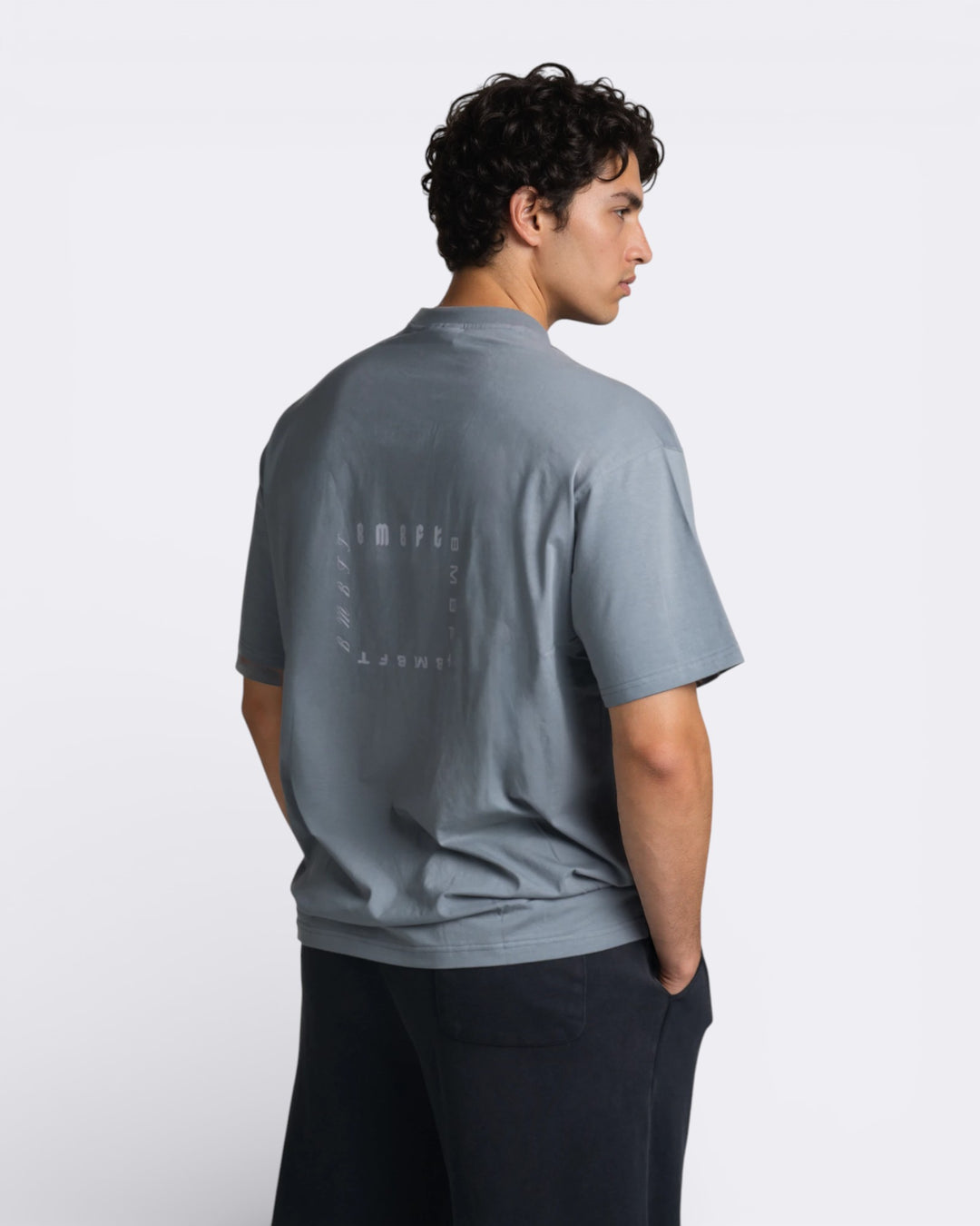 Solid T-shirt - Soft Grey