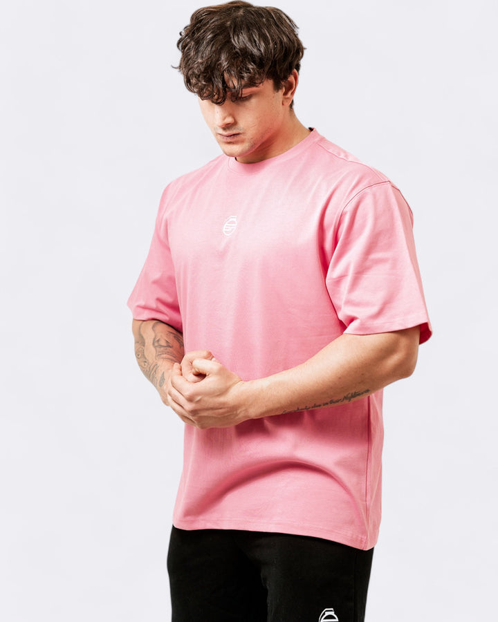 T-shirt Oversize Echo - Rosa