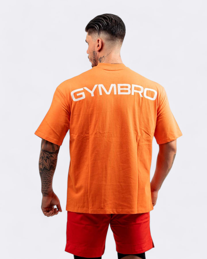 Oversized Gymbro T-shirt - Orange