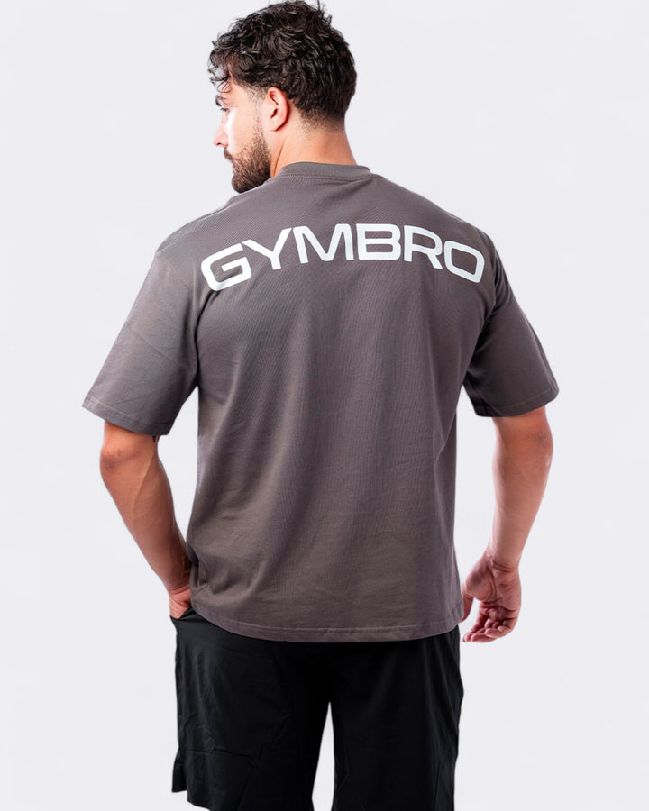 T-shirt Oversize Gymbro - Grigio