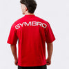 T-shirt Oversize Gymbro - Rosso