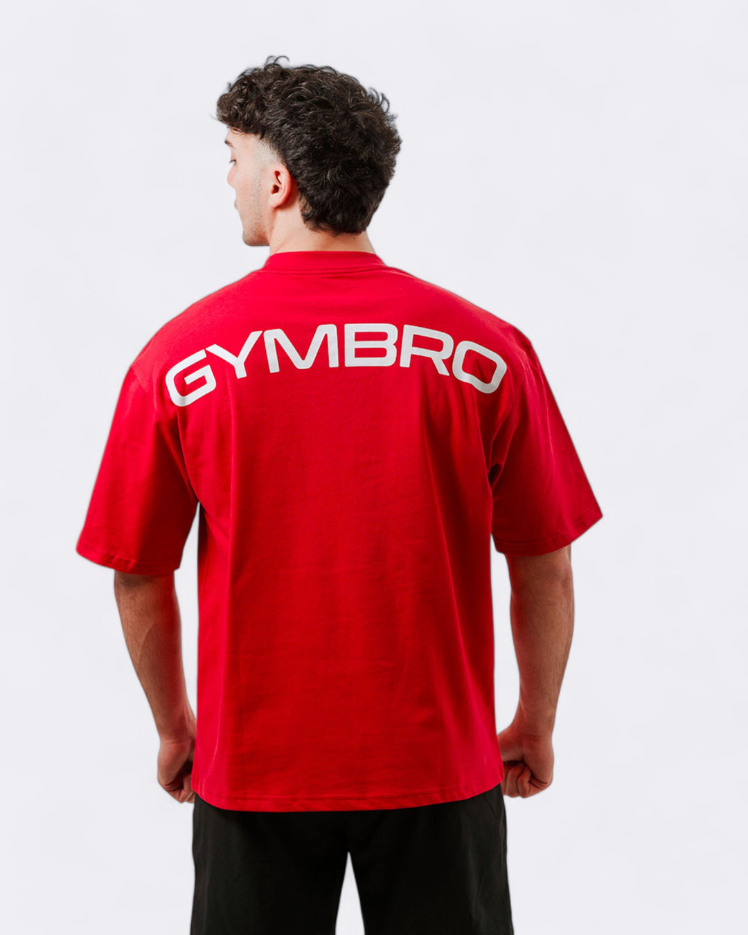 Oversized Gymbro T-shirt - Red