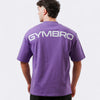 T-shirt Oversize Gymbro - Viola