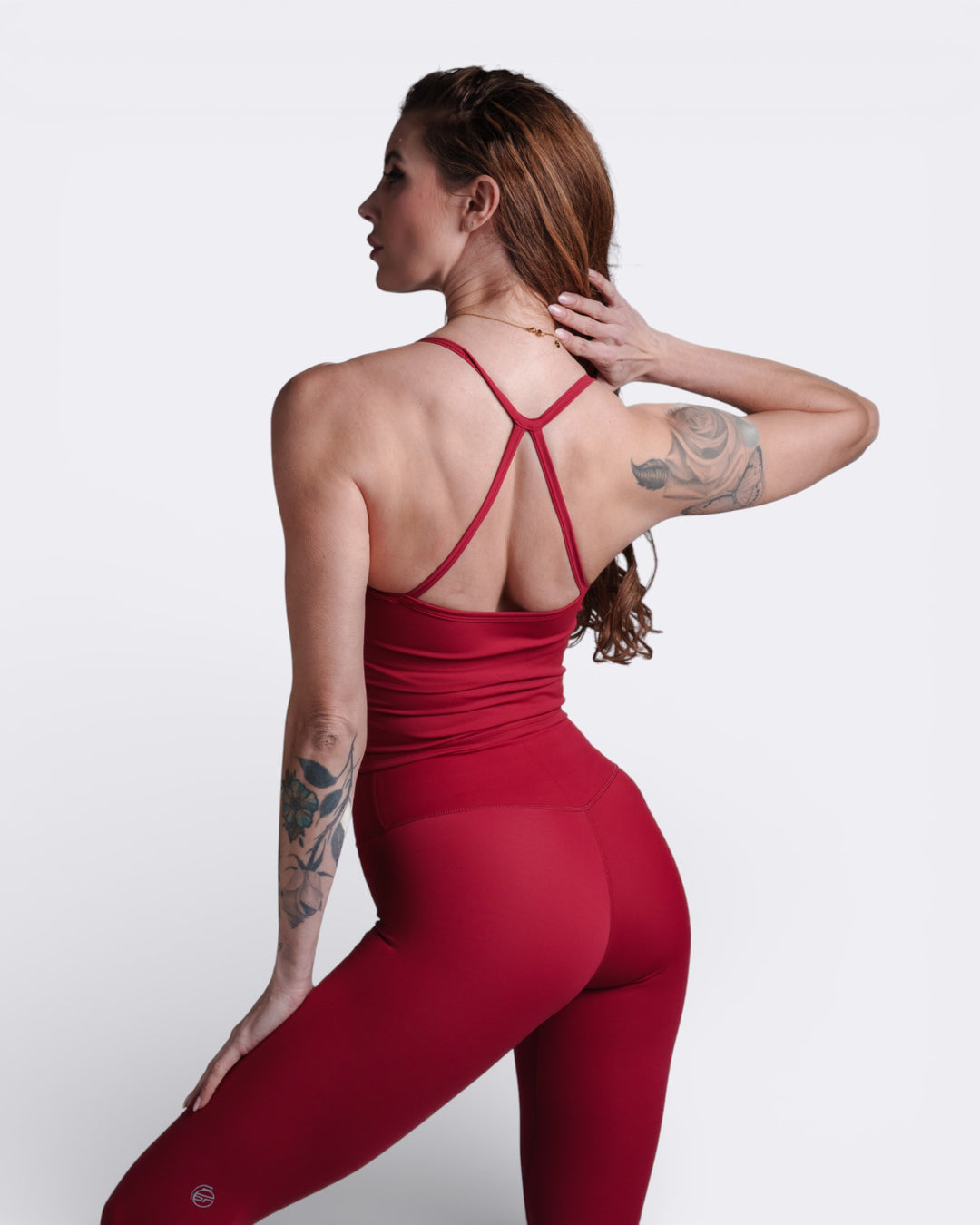 Top Hush - Rosso Scarlet