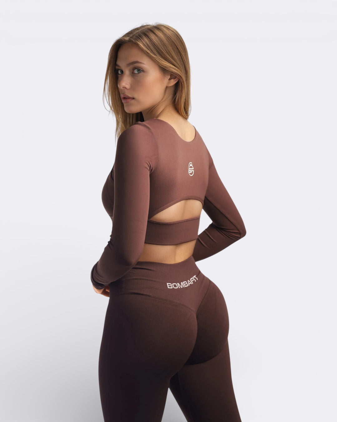 Top Power Long Sleeve - Marrone