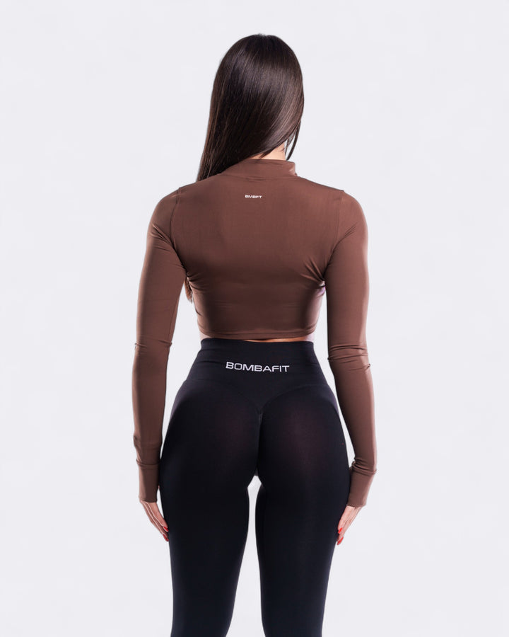 Training Jacket - Marrone