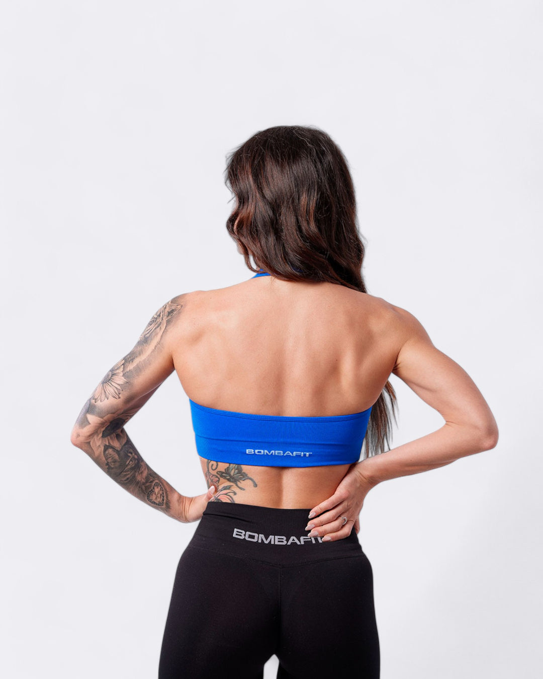 Top Circle Seamless - Blu Elettrico