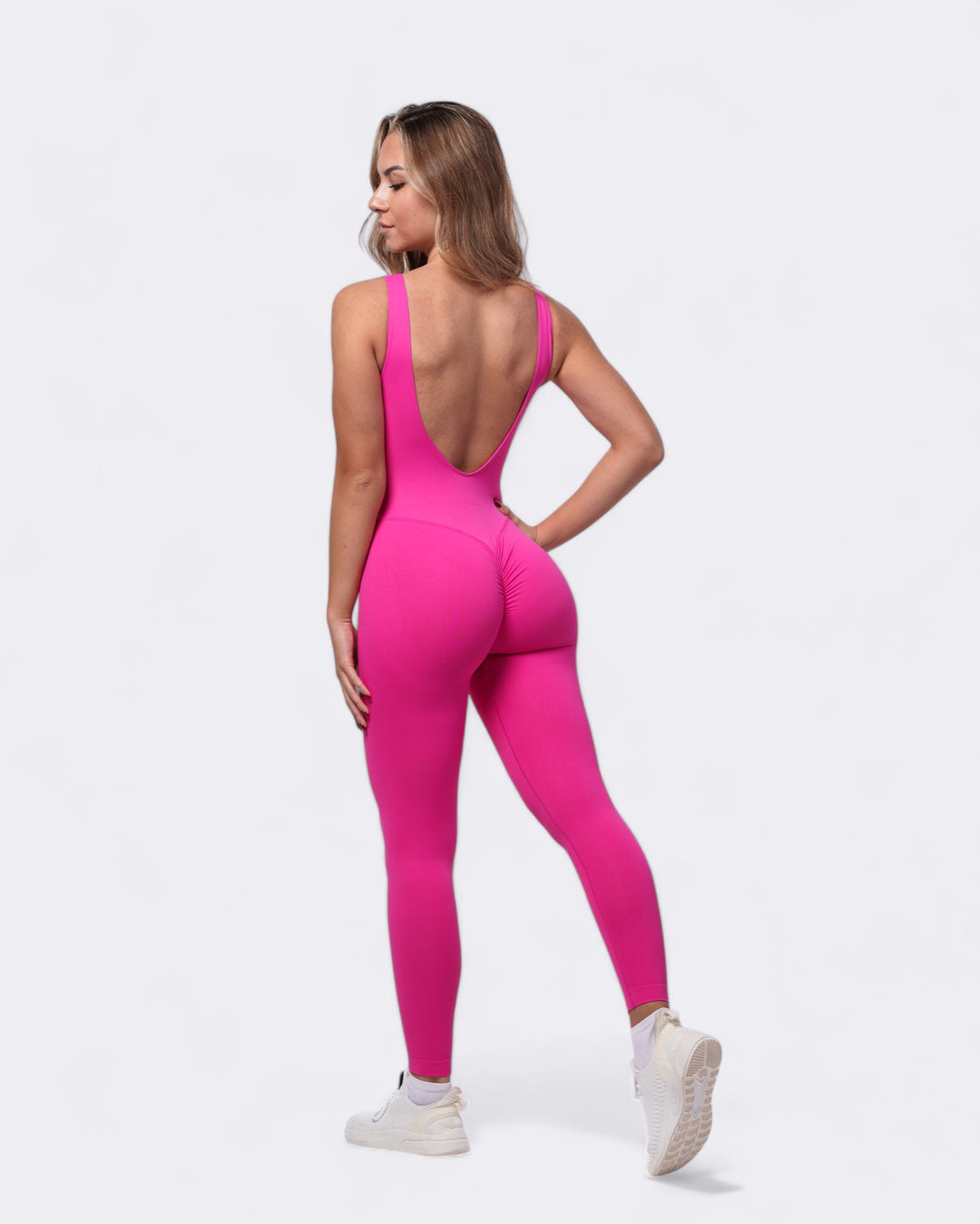 Jumpsuit Line - Fuchsia