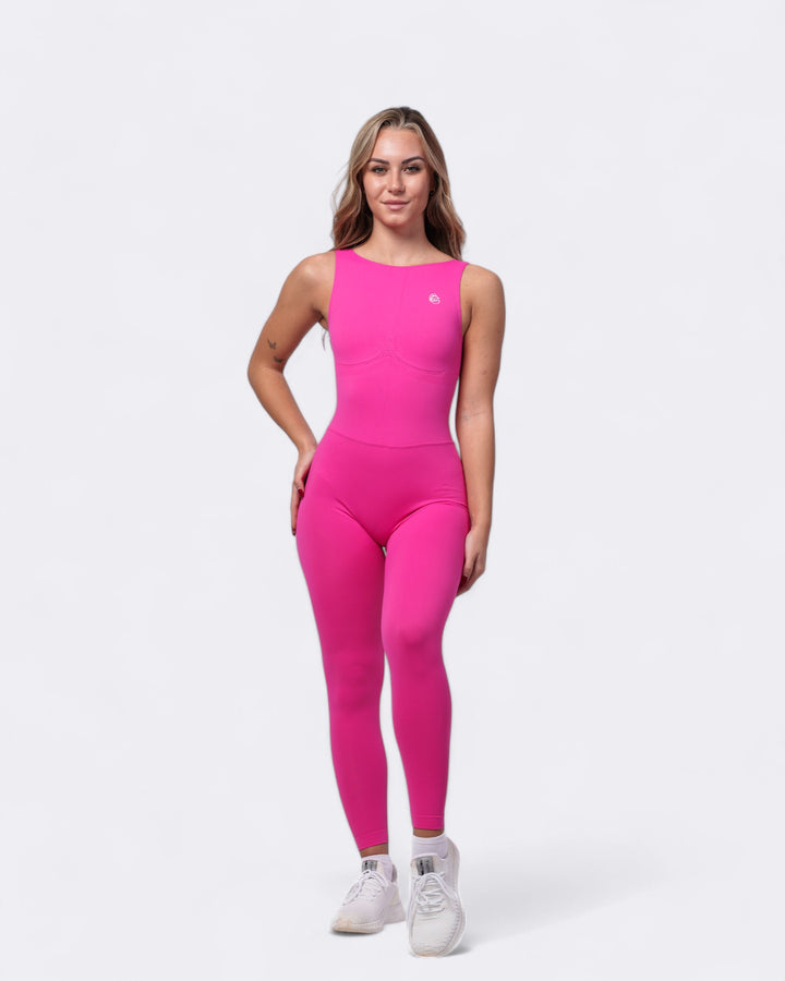 Jumpsuit Line - Fuchsia