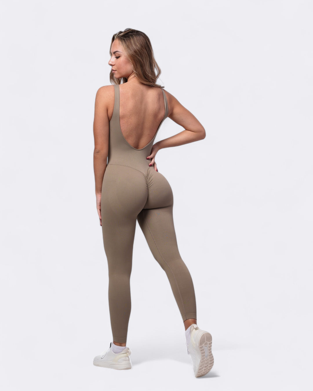 Jumpsuit Line - Tan