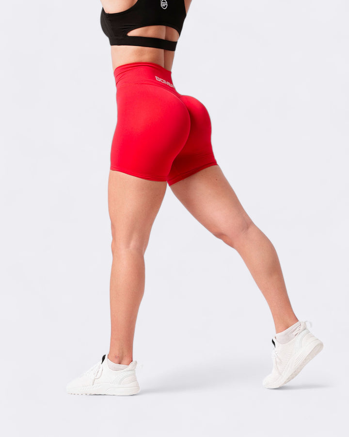 Atena Shorts Leggings - Rosso