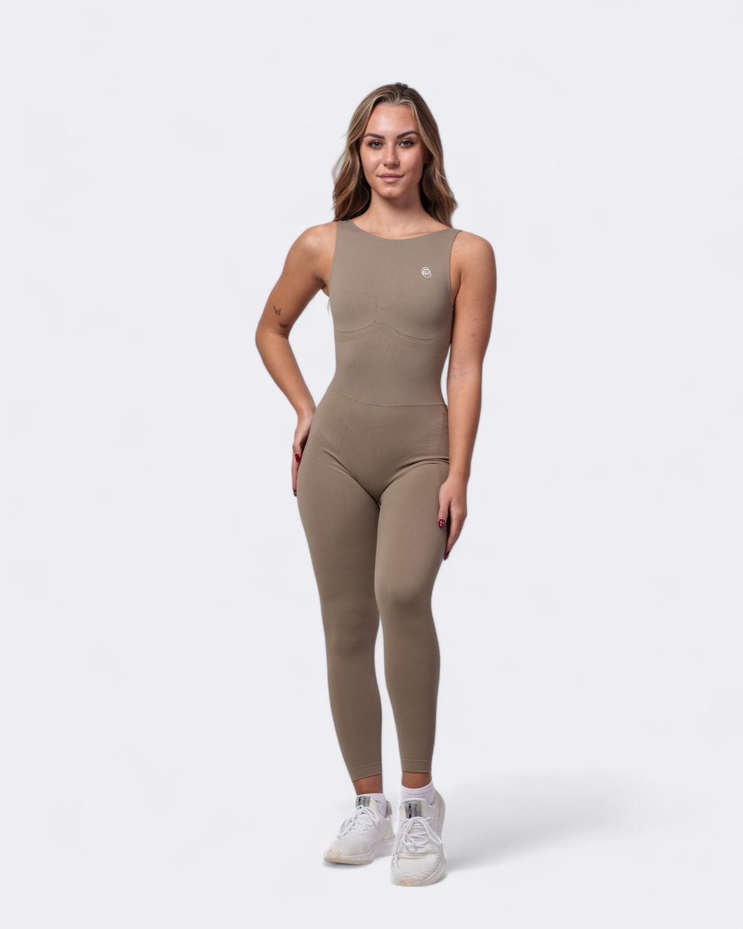 Jumpsuit Line - Tan