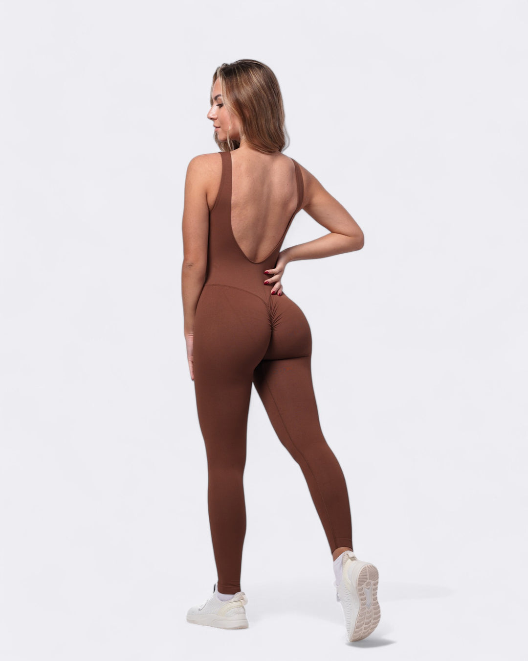 Jumpsuit Line - Marrone