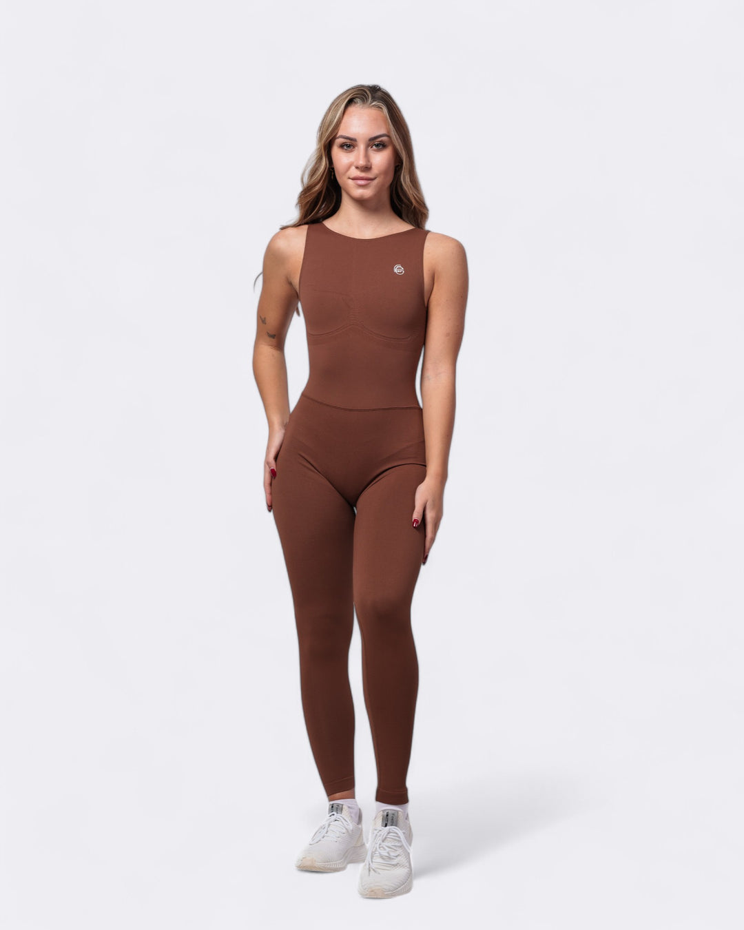 Jumpsuit Line - Brown