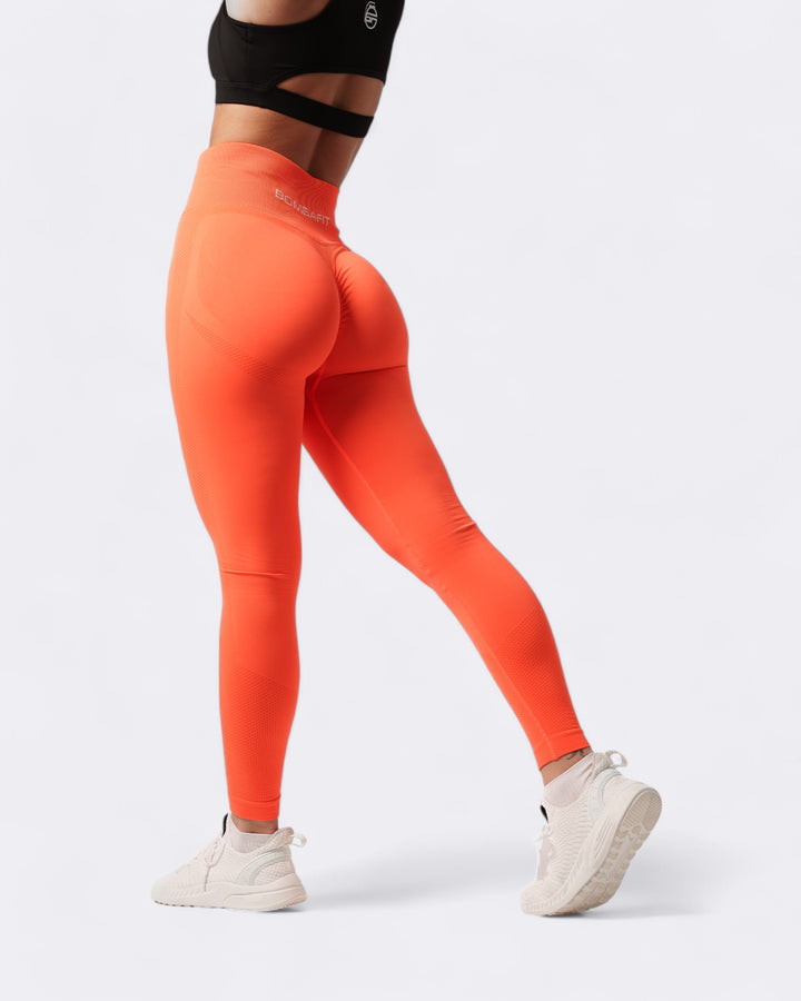 Sweet leggings push up - Arancione Fluo