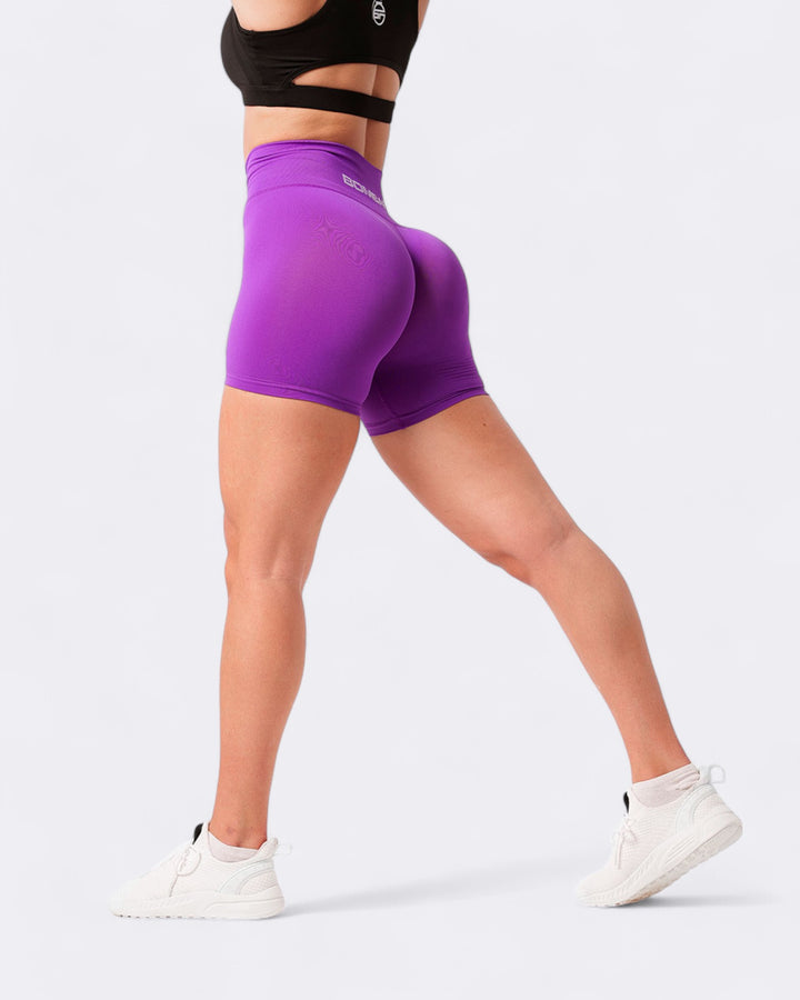 Atena Shorts Leggings - Purple