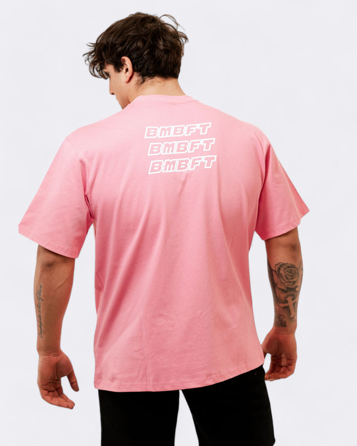 T-shirt Oversize Echo - Rosa