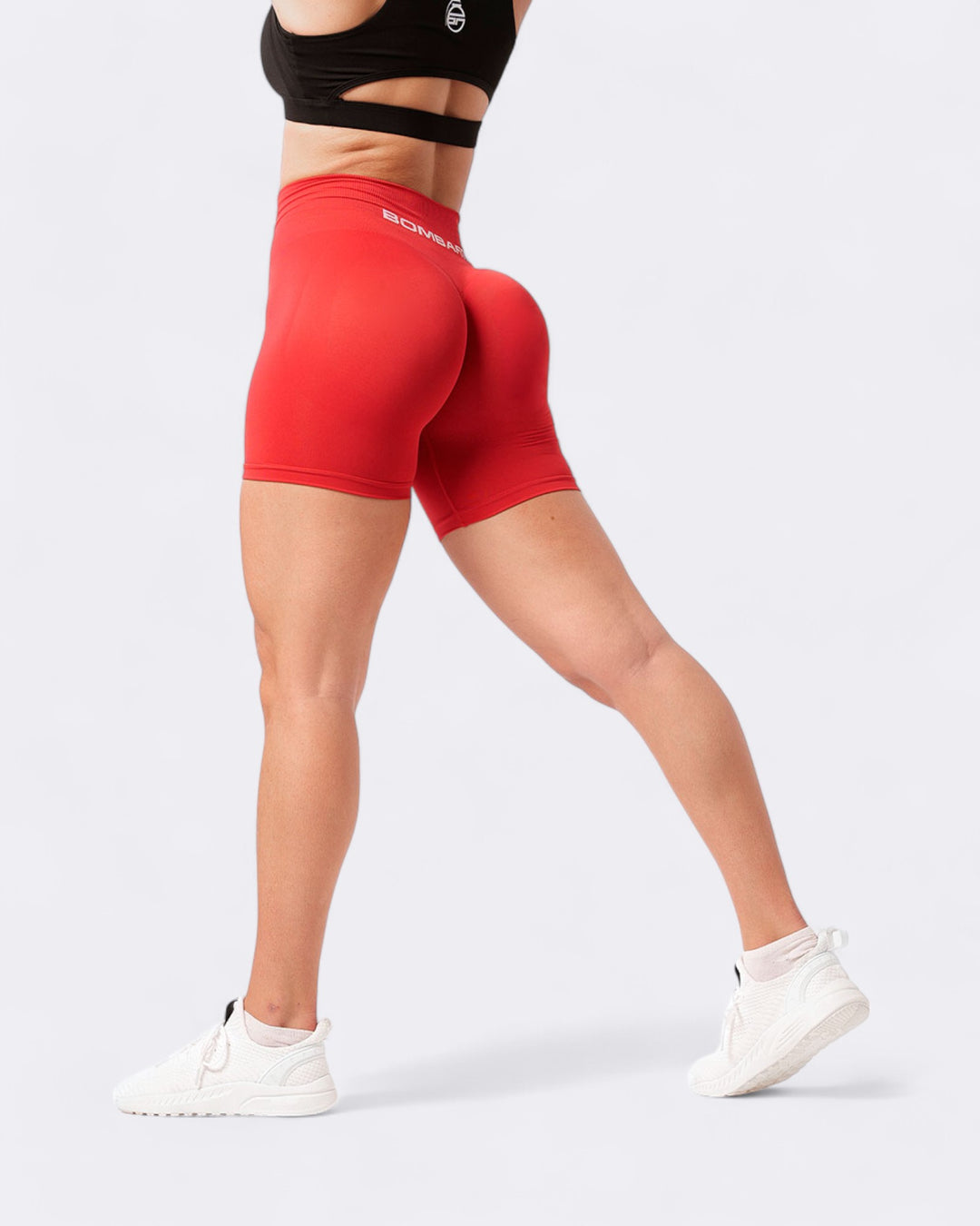 Energy Shorts Leggings - Rosso