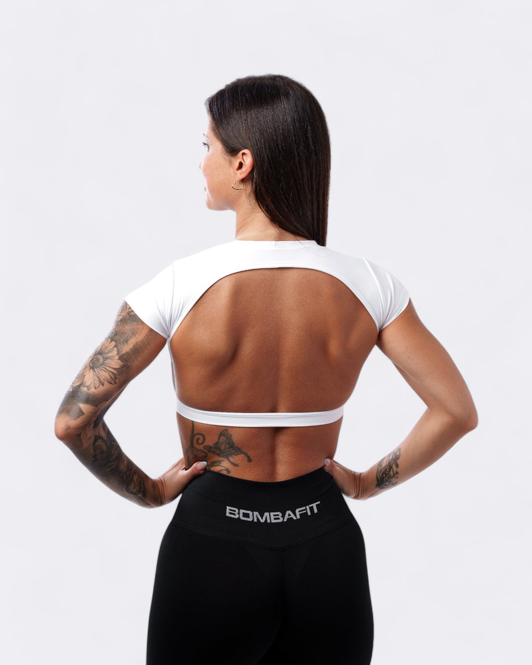 Eden Crop T-Shirt - White