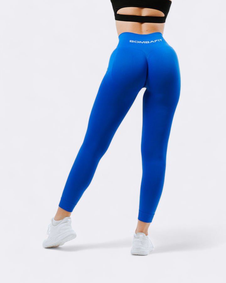 Energy leggings push up - Blu Elettrico